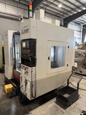Mitsubishi Litz #DV-1000, CNC vertical machining center, 40.2" X, 22" Y, 23.6" Z, 15000 RPM, #40, 22" x39.3" - Image 6