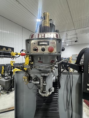 Acer #BED-1054, Programmable Vertical Bed Mill, 10" x 54" table, 21.5" X, 20" Y, 20.87" Z, 5 HP, 3750 RPM - Image 5