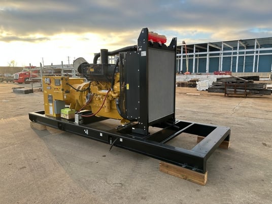 500 kW Caterpillar #C15, open skid mount, 480 Volts, New, 2024 Model - Image 3