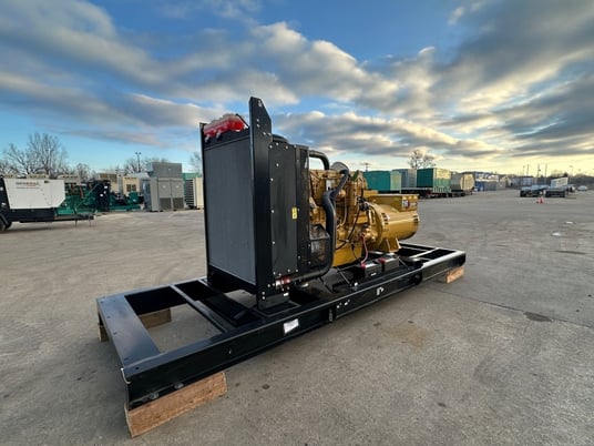 500 kW Caterpillar #C15, open skid mount, 480 Volts, New, 2024 Model - Image 6
