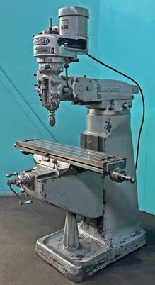 Bridgeport #Series-I, Vertical Milling Machine, 9" x 42" table, 30" X, 12" Y, 16" Z, 5" Quill, 80-2720 RPM - Image 2