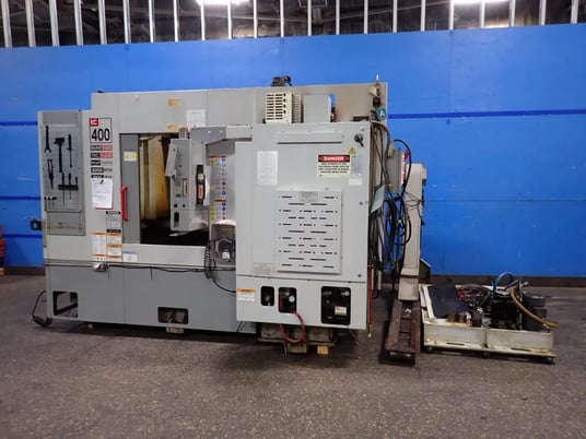 Haas #EC-400, horizontal machining center, Chip Conv., 360/480 V., 2003 - Image 1