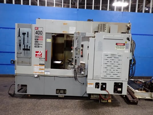 Haas #EC-400, horizontal machining center, Chip Conv., 360/480 V., 2003 - Image 3