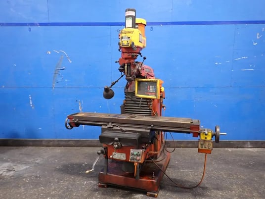 Bridgeport, Vertical Mill, 11" X 58" table, 2 HP, digital read out, 773,275 hours - Image 1