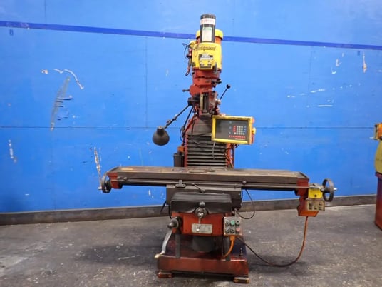 Bridgeport, Vertical Mill, 11" X 58" table, 2 HP, digital read out, 773,275 hours - Image 2