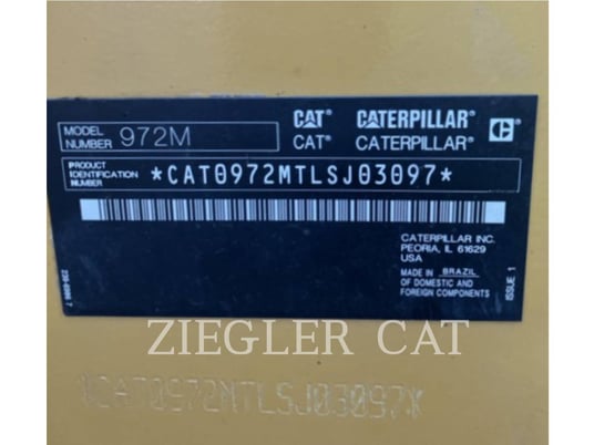 Cat 972M, Wheel Loader, 3305 hours, S/N: LSJ03097, 2022 - Image 6