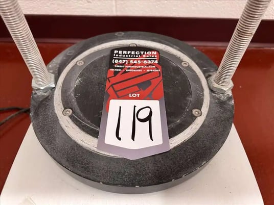 W.S. Tyler, Ro-Tap #RX-29-E, pure test sieve shaker, Hogentogler & Co. standard test sieves, 8" sieves, 2019 - Image 3