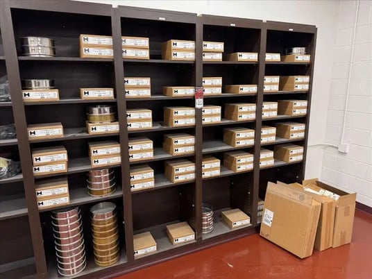 W.S. Tyler, Ro-Tap #RX-29-E, pure test sieve shaker, Hogentogler & Co. standard test sieves, 8" sieves, 2019 - Image 6