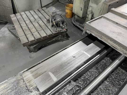 5" Devlieg #5K-120, CNC Spiramatic horizontal boring mill table type, 120" X, 72" Y, 24" Z, #50, Fagor - Image 3