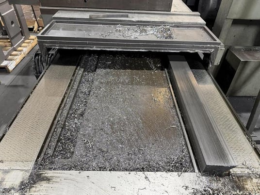 5" Devlieg #5K-120, CNC Spiramatic horizontal boring mill table type, 120" X, 72" Y, 24" Z, #50, Fagor - Image 4