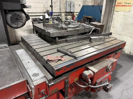 4" Devlieg #4K-60, CNC Spiramatic horizontal boring mill table type, 20" spindle travel, 60" horizontal - Image 7