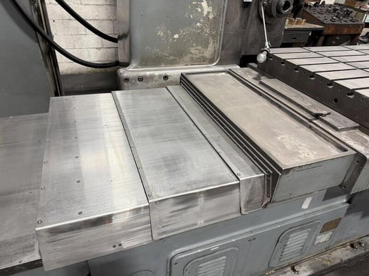 4" Devlieg #4H-60, CNC Spiramatic horizontal boring mill table type, 36" x72" table, 60" X, 48" Y, 24" Z, 20" - Image 3