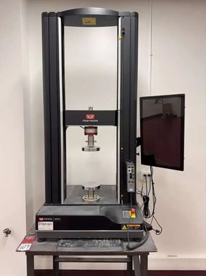 Instron #68TM-50, dual column unviersal testing machine, 50 kN force capacity, crosshead travel: 44.01" (E1) - Image 2
