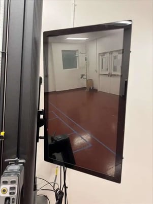 Instron #68TM-50, dual column unviersal testing machine, 50 kN force capacity, crosshead travel: 44.01" (E1) - Image 7