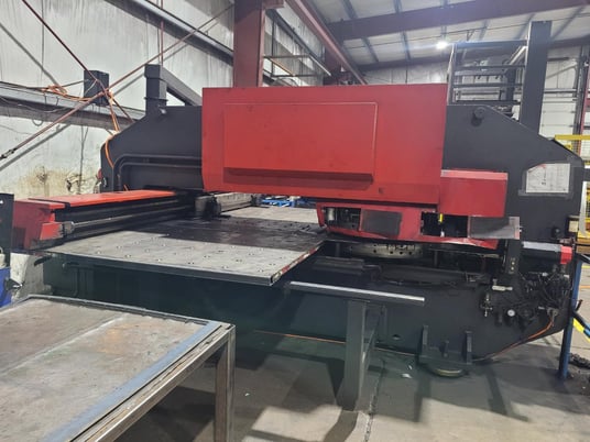 30 Ton, Amada #Pega-305072, turret punch press, 58 station, 4 automatic index, 300 SPM, Amadan-04P-C - Image 5