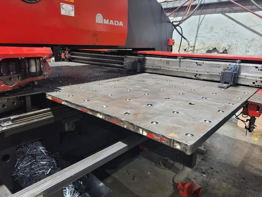 30 Ton, Amada #Pega-305072, turret punch press, 58 station, 4 automatic index, 300 SPM, Amadan-04P-C - Image 6