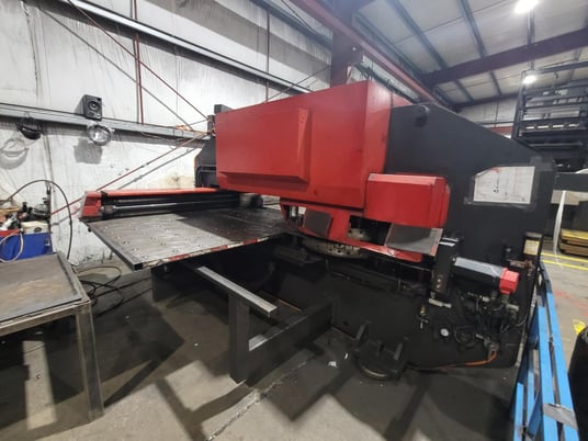 30 Ton, Amada #Pega-305072, turret punch press, 58 station, 4 automatic index, 300 SPM, Amadan-04P-C - Image 7