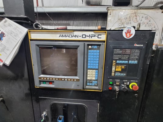 30 Ton, Amada #Pega-305072, turret punch press, 58 station, 4 automatic index, 300 SPM, Amadan-04P-C - Image 10