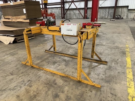 10000 lb. Caldwell, sheet lifter, 60" wide, powered opening, (2 available) - Image 1
