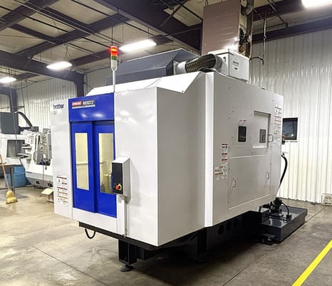 Brother #Speedio-R650X2, vertical machining center, 40 automatic tool changer, 25.6" X, 15.7" Y, 17.1" Z - Image 8