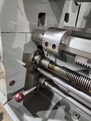 21" x 120" Clausing #Colchester, Engine Lathe, 3.5" bore, 3 jaw 12" chuck, 1400 RPM, 12.5 HP, Steady Rest - Image 8