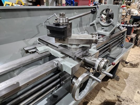21" x 120" Clausing #Colchester, Engine Lathe, 3.5" bore, 3 jaw 12" chuck, 1400 RPM, 12.5 HP, Steady Rest - Image 10