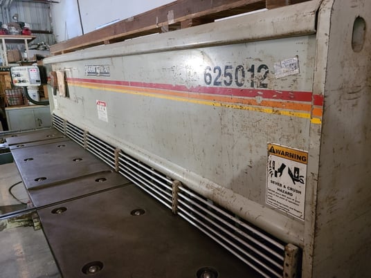 1/4" x 12' Accurshear #625012, Hydraulic Power Squaring Shear, SC2 cnc, 36" Back Gauge, 20/46 SPM, 20 HP, 36" - Image 5