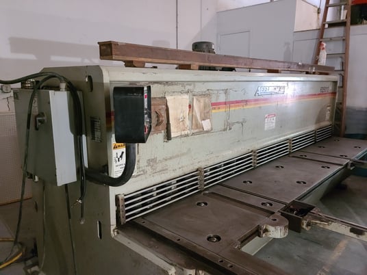 1/4" x 12' Accurshear #625012, Hydraulic Power Squaring Shear, SC2 cnc, 36" Back Gauge, 20/46 SPM, 20 HP, 36" - Image 8