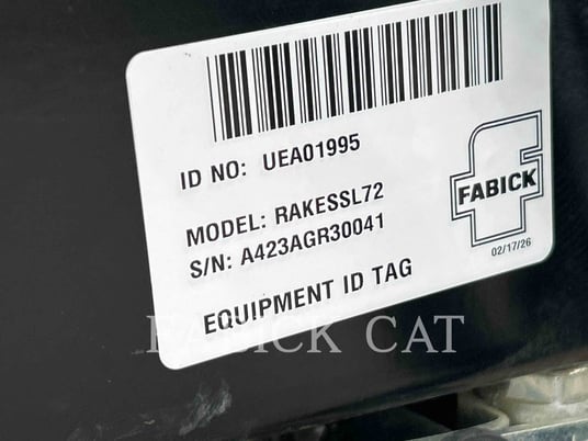 Caterpillar RAKESSL72, Rake, S/N: A423AGR30041, 2023 - Image 6