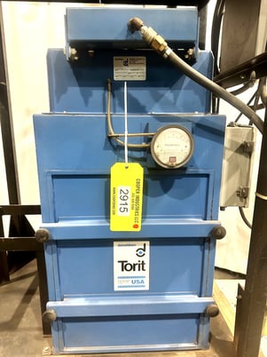 Donaldson Torit #TD-3-54, dust collector, air pulse jet design, 3 HP, portable design slots - Image 1
