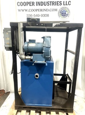 Donaldson Torit #TD-3-54, dust collector, air pulse jet design, 3 HP, portable design slots - Image 3