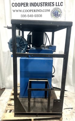 Donaldson Torit #TD-3-54, dust collector, air pulse jet design, 3 HP, portable design slots - Image 5