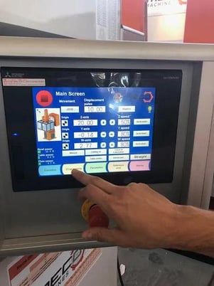 4" x 17.35" Meco #MEC-80 Premium CNC, keyseater, 3 automatic axes, 17.385" keyway length, 2020 - Image 7