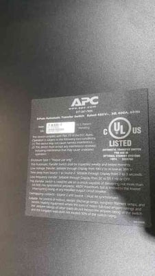 400 Amp. APC #PGP400G, Distribution & Automatic Transfer Switch, 3P, 480 Volts, 3PH - Image 3