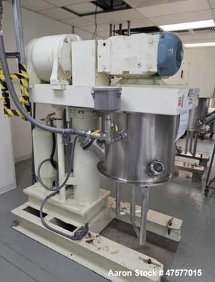 40 gallon Ross #HDM-40, Double Planetary Mixer, Vacuum Rated, 316 Stainless Steel, 15 HP, 2000 - Image 1