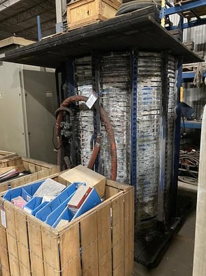 Inductotherm #VIP-Power-Melt, Coreless Induction Furnace, 7 Ton, w/ transformer - Image 7