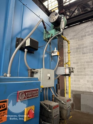 60" width x 84" H x 60" L Wisconsin Oven #EWN-55-7G, double door gas fired walk-in oven, 500&deg;F - Image 3