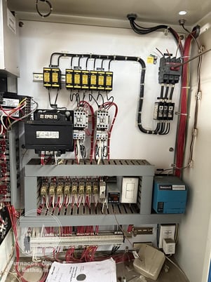 60" width x 84" H x 60" L Wisconsin Oven #EWN-55-7G, double door gas fired walk-in oven, 500&deg;F - Image 4