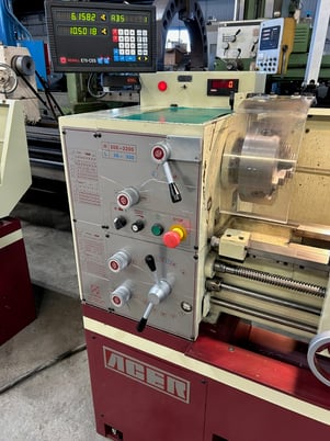 14" x 40" Acer #1440V E-lathe, toolroom lathe, 8.5" swing over cross slide, 3 & 4-jaw chuck, 2-Axis digital - Image 3