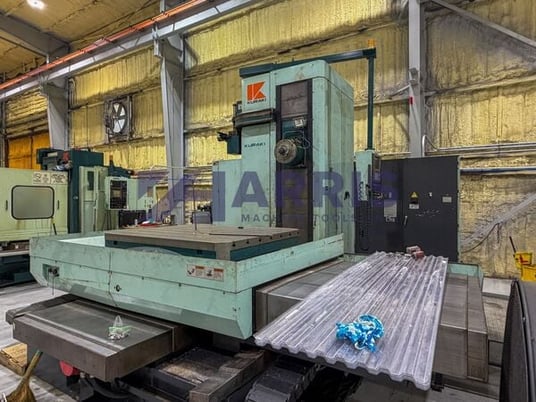 4.33" Kuraki #KBT-11WA, CNC Horizontal Boring Mill, 55" x 63" table, 78.74" X, 59" Y, 57.09" Z, 19.69" - Image 1