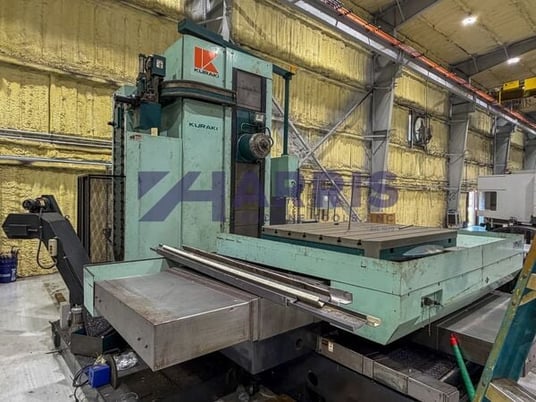 4.33" Kuraki #KBT-11WA, CNC Horizontal Boring Mill, 55" x 63" table, 78.74" X, 59" Y, 57.09" Z, 19.69" - Image 2