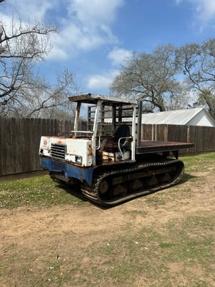 Marooka #IC45-2, crawler dump truck, 6 cylinder turbo diesel, 99 HP @ 2200 RPM, Mitsubishi S6S-DT engine, 2008 - Image 5