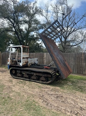 Marooka #IC45-2, crawler dump truck, 6 cylinder turbo diesel, 99 HP @ 2200 RPM, Mitsubishi S6S-DT engine, 2008 - Image 7