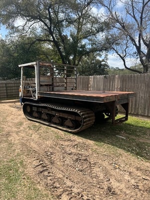 Marooka #IC45-2, crawler dump truck, 6 cylinder turbo diesel, 99 HP @ 2200 RPM, Mitsubishi S6S-DT engine, 2008 - Image 8