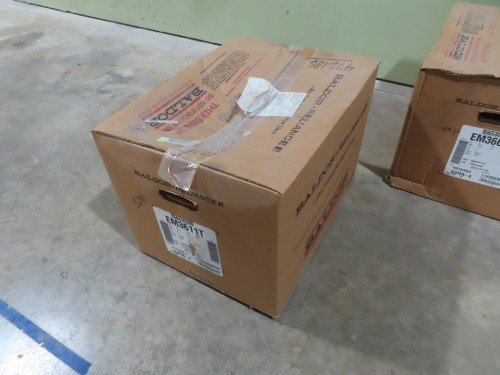 3 HP 1760 RPM Baldor #EM3611T, Industrial AC Electric Motor, Frame 182T, 230/460 Volts - Image 1