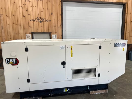 200 KW Caterpillar #D200GC, Diesel Generator Set, Sound Attenuated Enclosure, 4364 HP @ 1800 RPM CAT C7.1 - Image 1