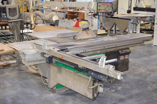 Altendorf #F-45/ELMO-4, Programmable Sliding Table Saw, 17.72" diameter blade, 130.12" max. cutting length - Image 2