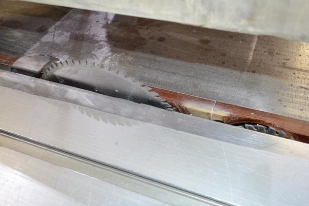 Altendorf #F-45/ELMO-4, Programmable Sliding Table Saw, 17.72" diameter blade, 130.12" max. cutting length - Image 3