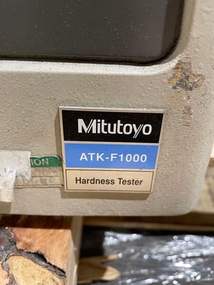 Mitutoyo #ATK-F1000, Twin Scale Hardness Tester, 9.4" vertical capacity, 5" throat, 120 Volt, 1PH - Image 3