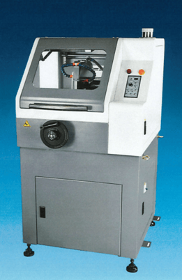 10" Carbon Steel, Cut Off Saw, 1.97" max. round sample size, 2 HP cutting motor, 10-gallon recirculating - Image 1